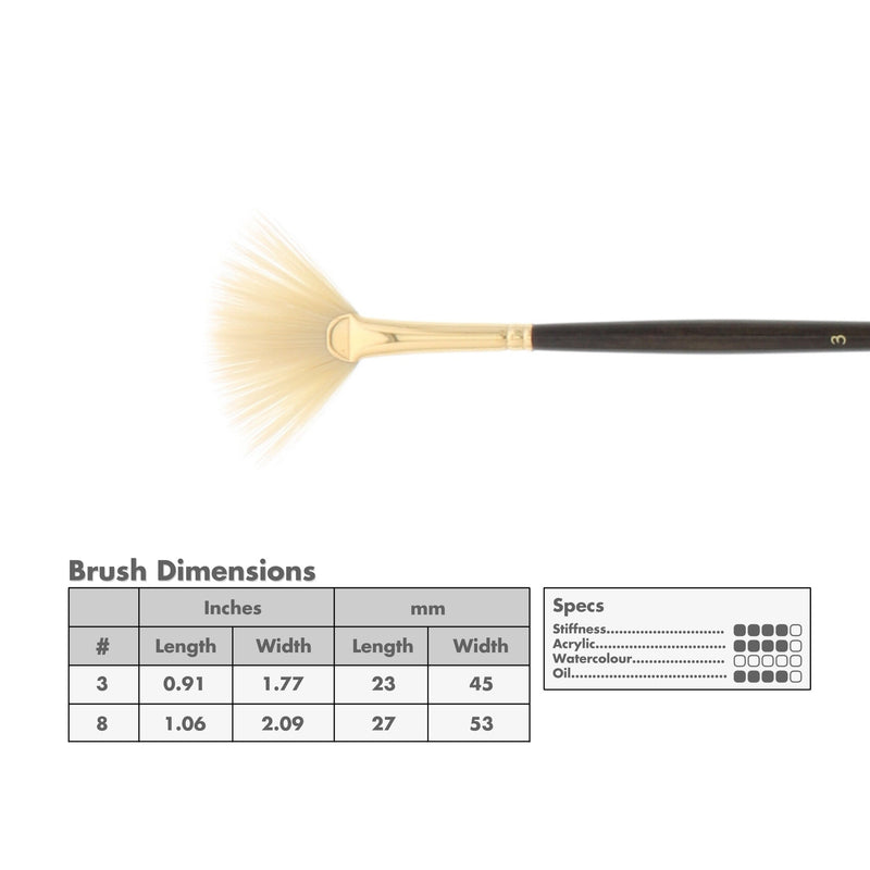 Princeton 6300 Dakota Synthetic Brushes