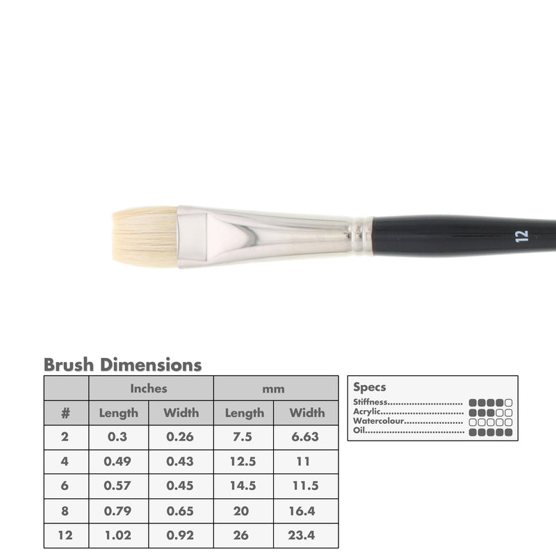 Princeton 9700 Snap! Bristle Long Handle Brushes