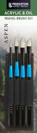 Aspen Short Handle Travel Series 4 Piece Set