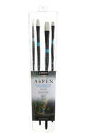 Aspen Synthetic Short Handle Professional 4 Piece Set