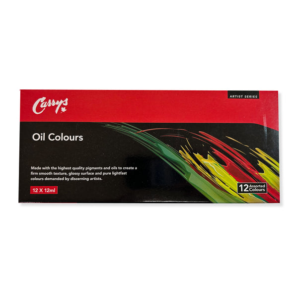 Curry's Student Paint Set - Oil (12 x 12ml)
