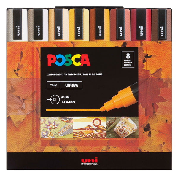 POSCA Paint Marker Set Warm Tones