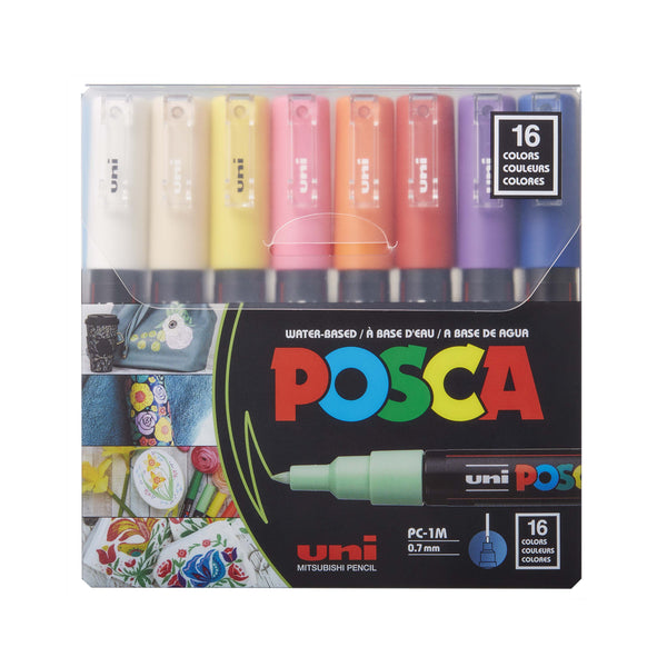 POSCA Paint Marker Set Extra-Fine Tapered Tip