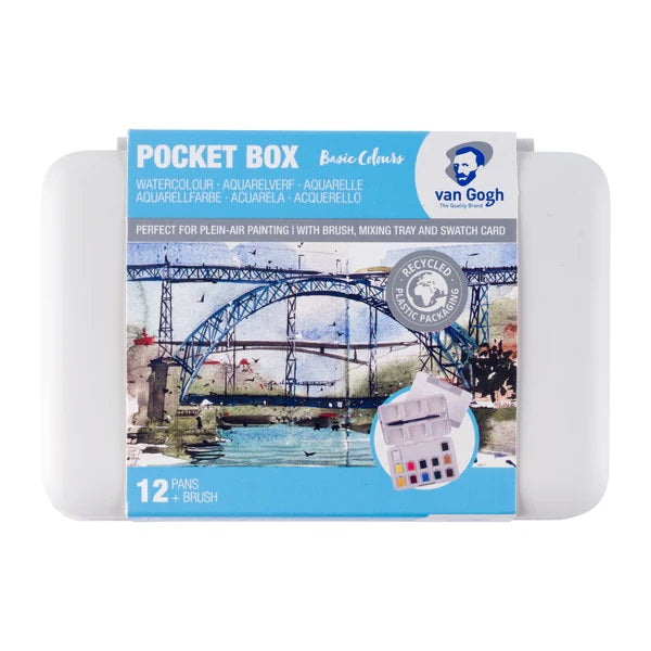 Van Gogh Pan Watercolor Set of 12