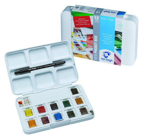 Van Gogh Pan Watercolor Set of 12