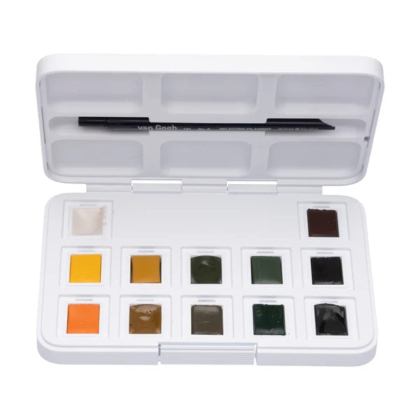 Van Gogh Watercolour Nature Selection Set of 12