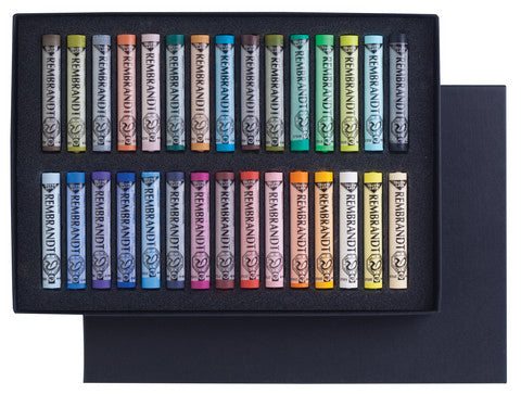 Rembrandt Soft Pastel Stick Landscape Colors- Set Of 30