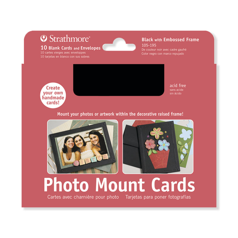 Strathmore Photo Mount Greeting Cards