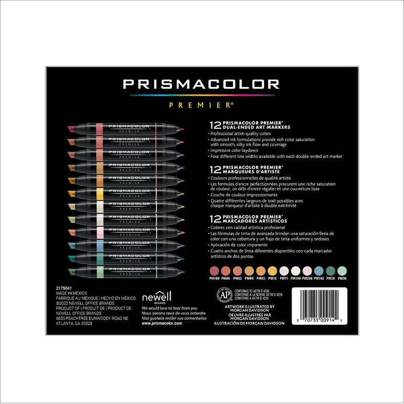 Prisma Premier Markers Mid Tones Set