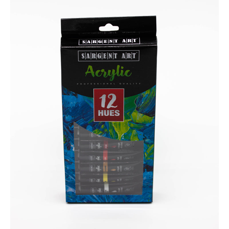 Sargent Art Paint Sets (12 x 12ml) - Acrylic