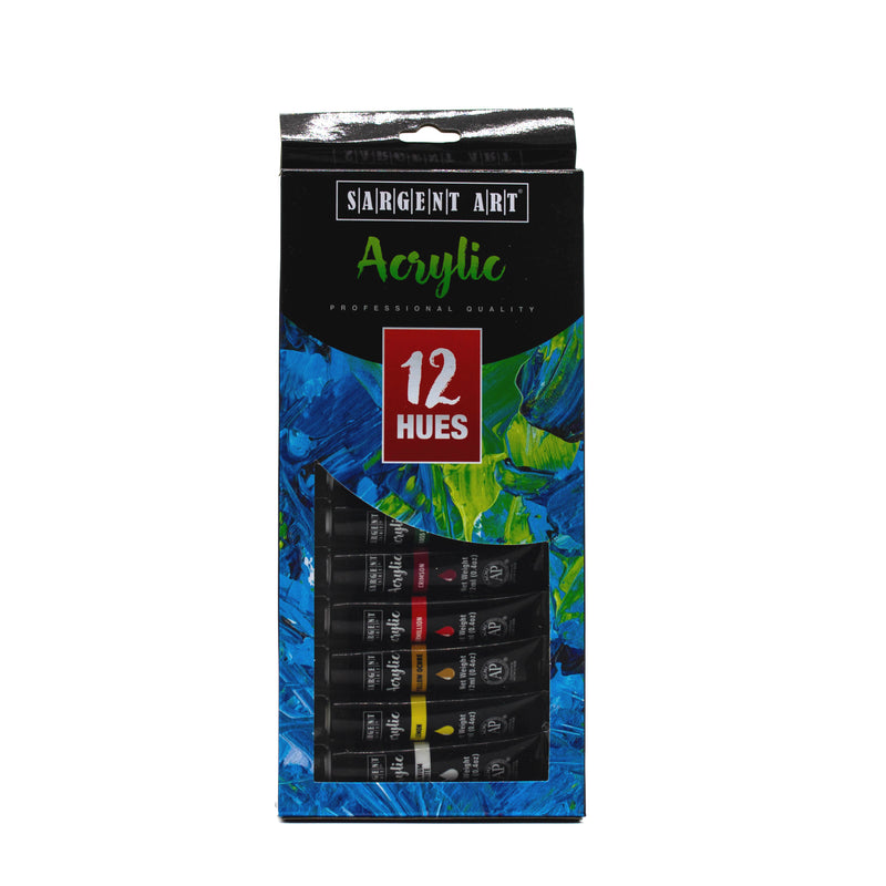 Sargent Art Paint Sets (12 x 12ml) - Acrylic
