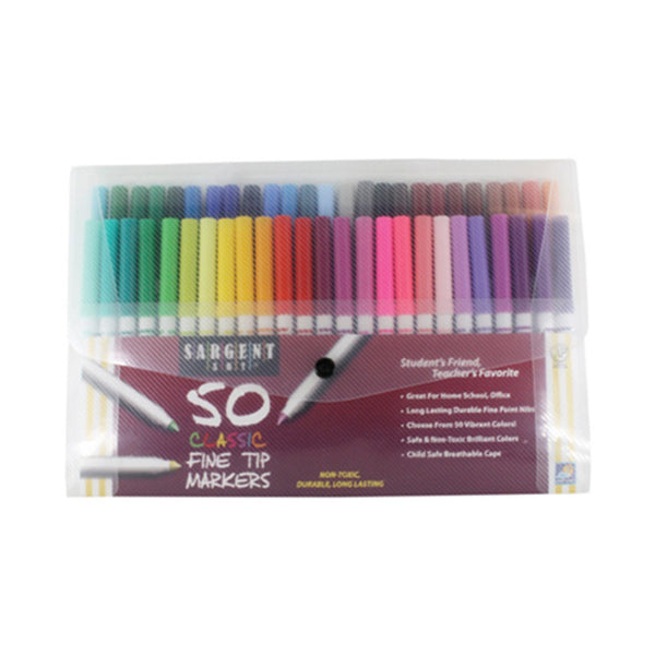 Sargent Art Washable Marker - 50 Pack