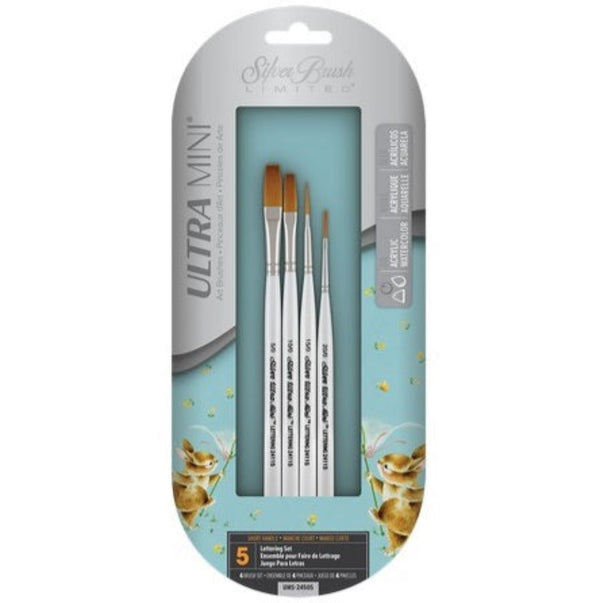 Ultra Mini Lettering Brush Set of 4