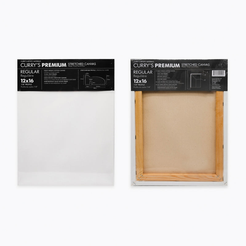 Curry's Premium 'Black Label' Stretched Canvas - Regular Style