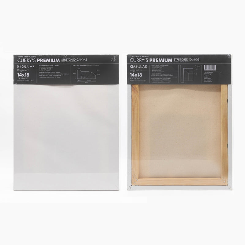 Curry's Premium 'Black Label' Stretched Canvas - Regular Style