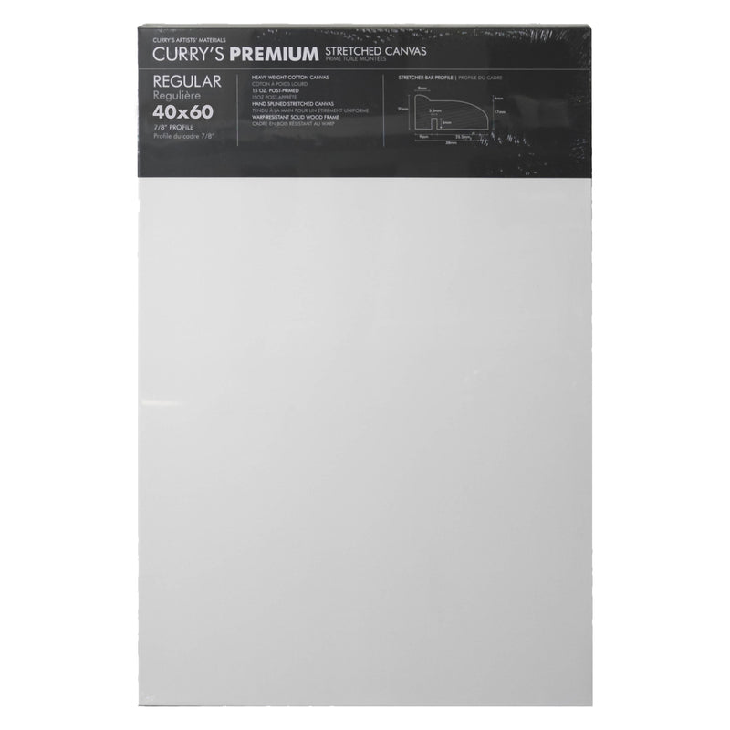 Curry's Premium 'Black Label' Stretched Canvas - Regular Style