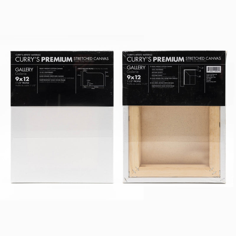 Curry's Premium 'Black Label' Stretched Canvas - Gallery Style