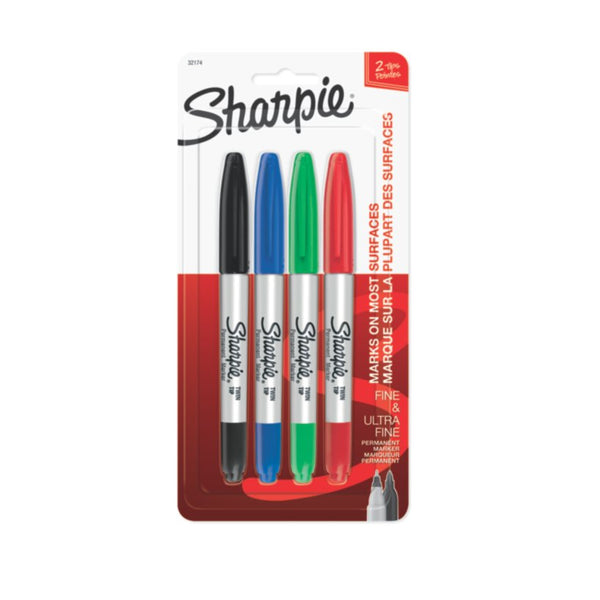 Sharpie Twin Tip Permanent Marker Sets