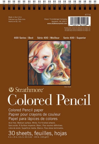 Strathmore 400 Series Colored Pencil Drawing Pads