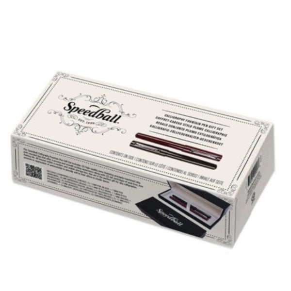 Speedball Calligraphy Fountain Pen 2-piece Gift Set