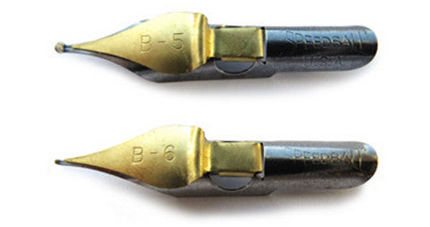 Speedball Broad-Edged Nib Combos