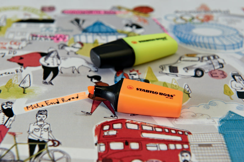 Stabilo BOSS Mini Highlighter 3-Color Wallet Set II