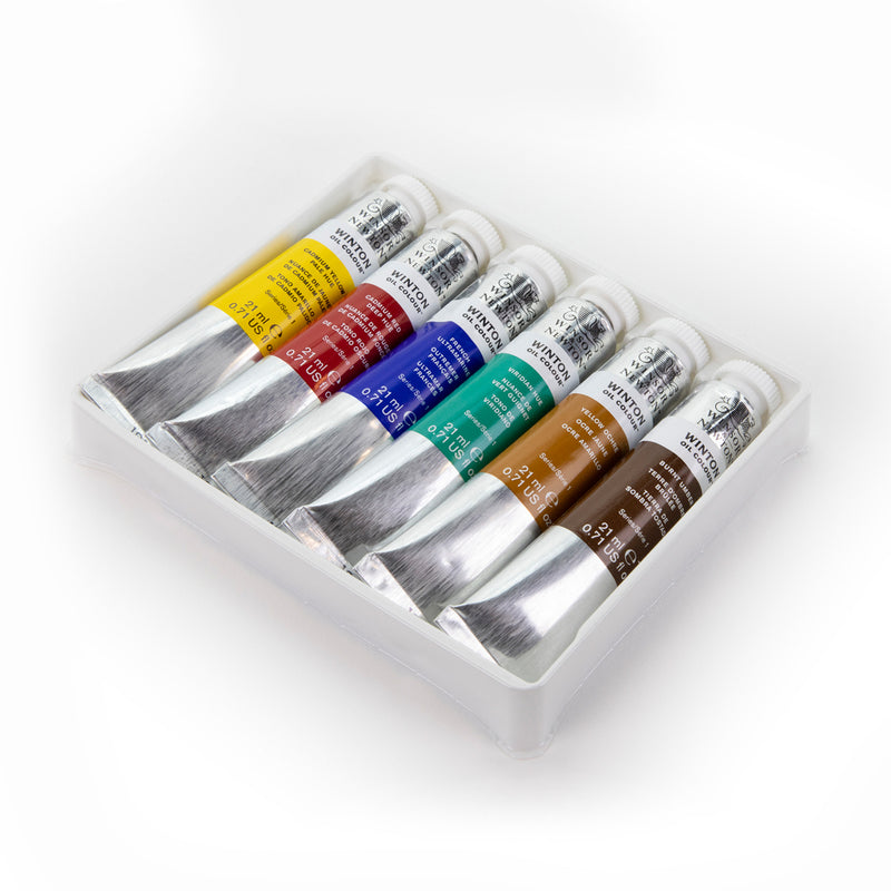 Winsor & Newton Winton Oil Introductory Set - 6 x 21ml Tubes