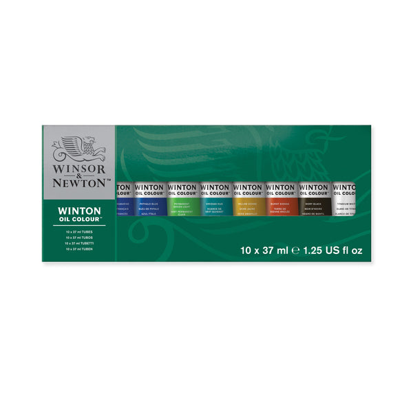 Winsor & Newton Winton Oil Starter Set - 10 x 37ml Tubes