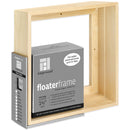 Floater Frames Bold - Maple 1 1/2"