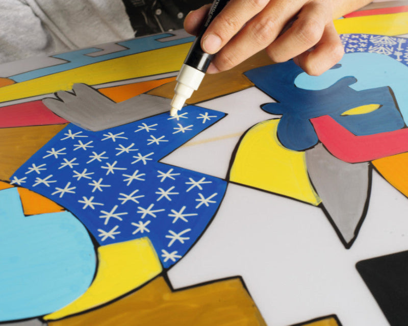 Posca Acrylic Paint Markers - Brush PC-5BR