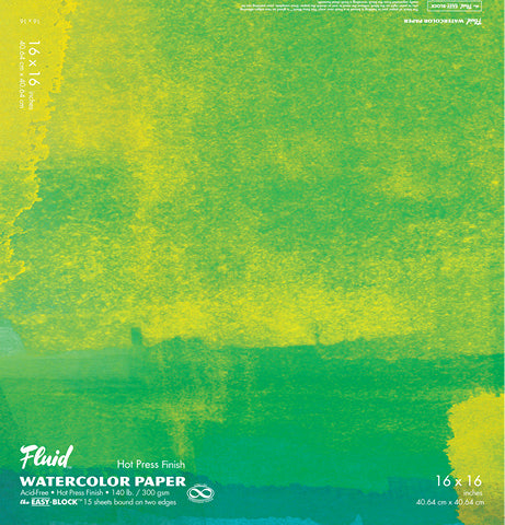 Fluid Watercolour Blocks - Hot Press