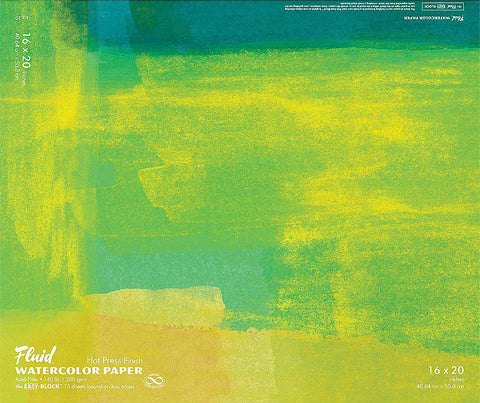 Fluid Watercolour Blocks - Hot Press