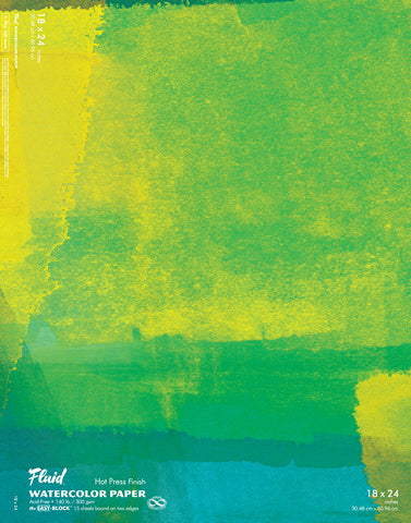 Fluid Watercolour Blocks - Hot Press
