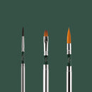 Escoda Green Series 3-piece brush travel set