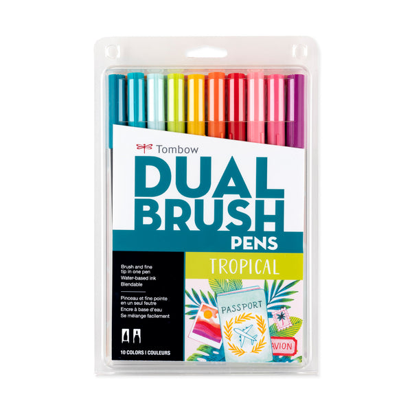 Tombow Dual Brush Set 10 - Tropical