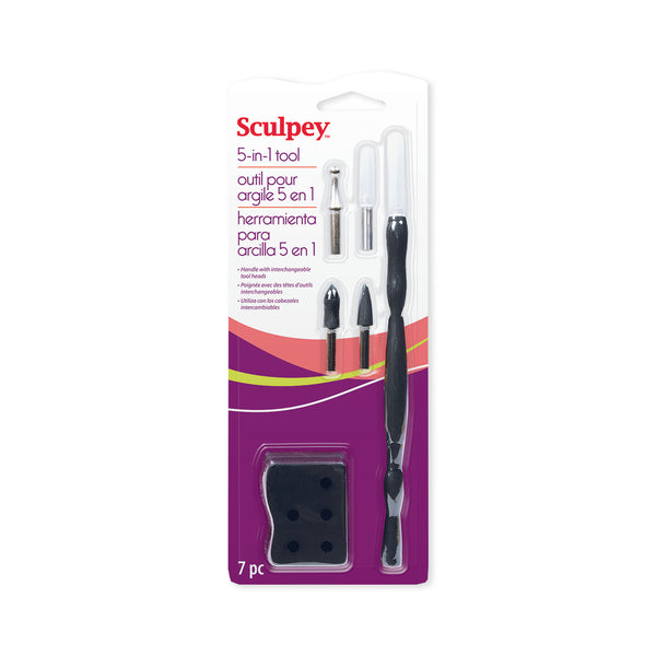 Sculpey Clay Tools 5 in 1 7pc