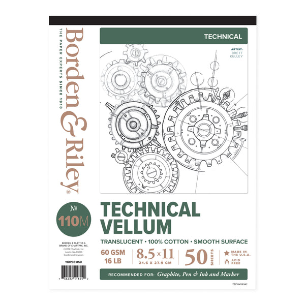 Borden & Riley technical vellum