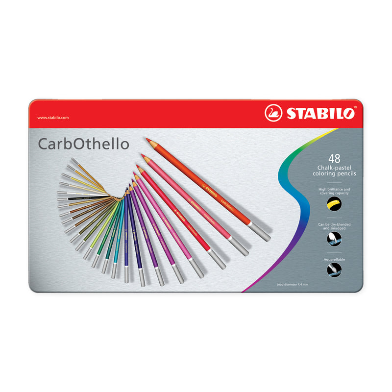 Stabilo CarbOthello Pastel Pencil Set of 48