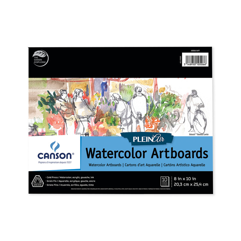Canson Plein Air Watercolour Artboard Pads