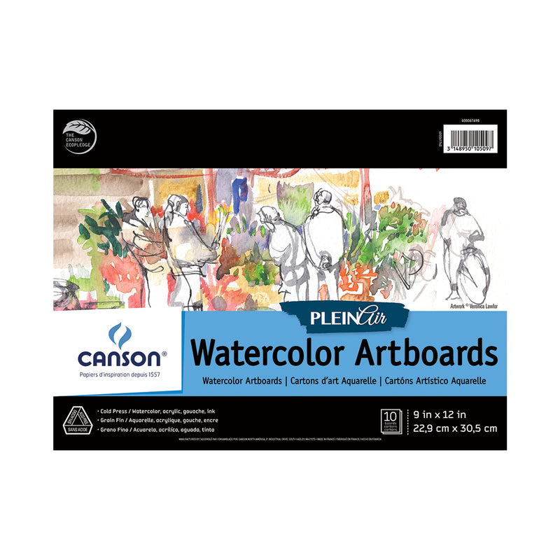 Canson Plein Air Watercolour Artboard Pads