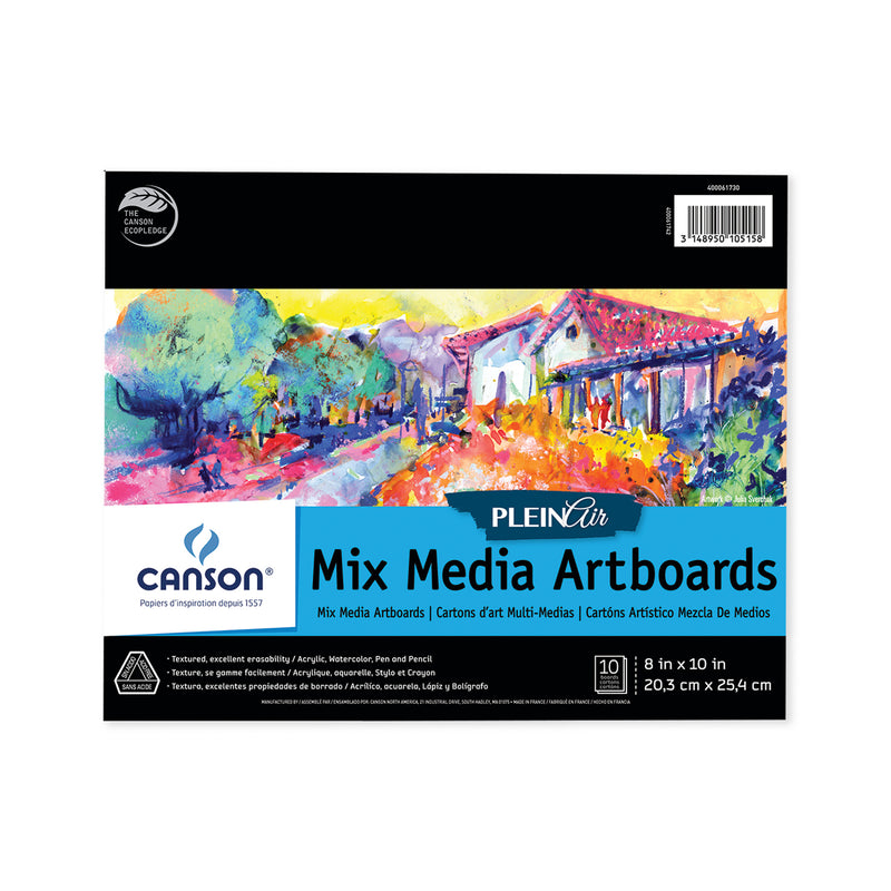Canson Plein Air Mixed Media Artboard Pads