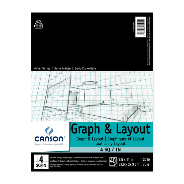 Canson Gridded Layout Pad