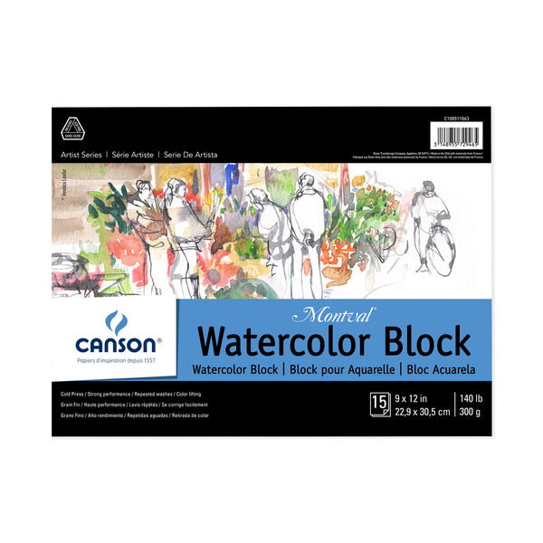 Canson Montval Watercolour Blocks