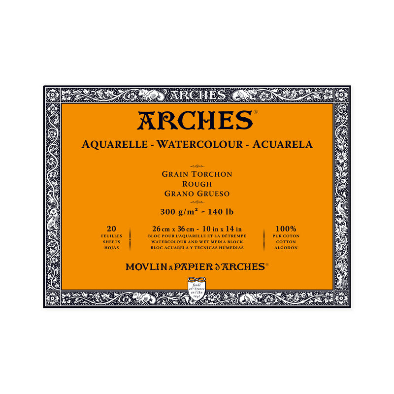 Arches Watercolour Blocks - Rough 140lb