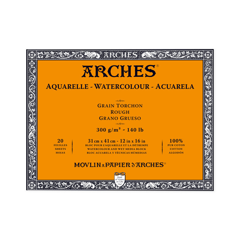 Arches Watercolour Blocks - Rough 140lb