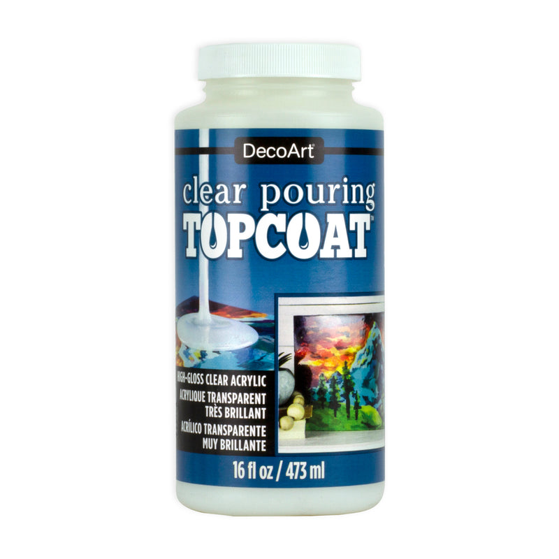 DecoArt Clear Pouring & Topcoat Mediums
