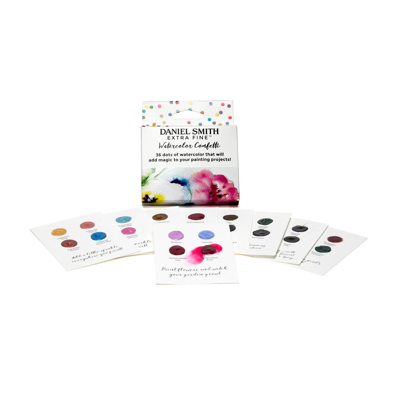 Daniel Smith Extra Fine Watercolour Dot Card - Confetti Pack (36 Colours)