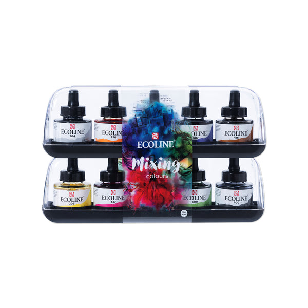 Ecoline Liquid Watercolour - Mixing Set - 10 x 30mL