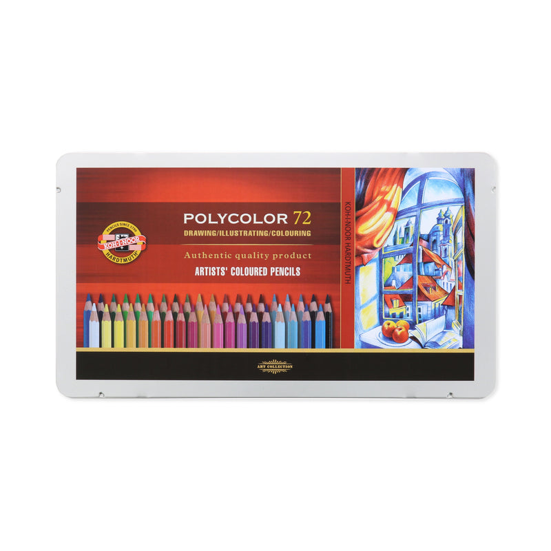 Koh-I-Noor Polycolor Coloured Pencil Set of 72