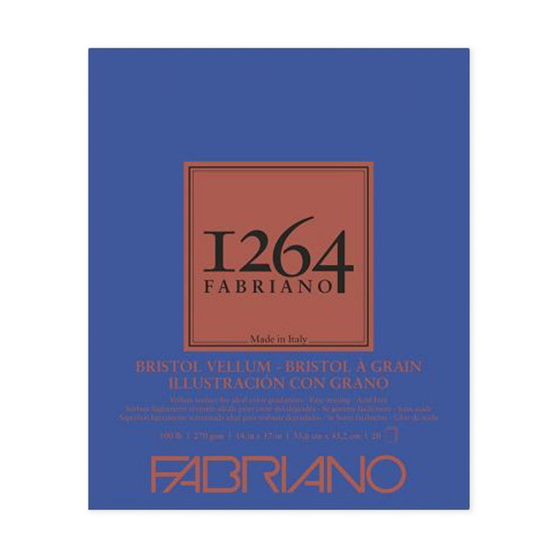 Fabriano 1264 Bristol Smooth & Bristol Vellum Pads